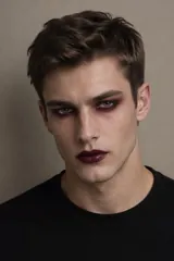 Vampire makeup — AI concept cover