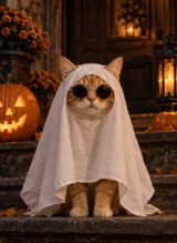 Sheet Ghost Pet — AI concept cover
